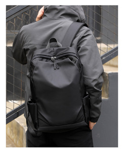 Sac à dos de voyage résistant à l'eau avec port de charge USB dissimulé et compartiment rembourré pour ordinateur portable, sac à dos de cabine pour homme - Product Image 3