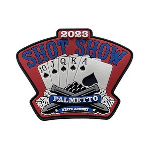 Patch en PVC tactique personnalisé pour vêtements, avec logo 3D en caoutchouc souple, en PVC, en silicone, lettres gaufrées, thermocollant, pour garçons - Product Image 1