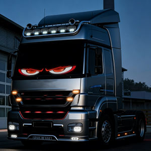 Écran LED flexible pour voiture, bandes lumineuses souples, panneau matriciel LED, designs personnalisés contrôlables par application - Product Image 4