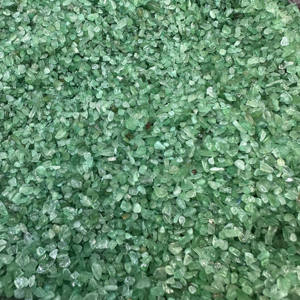 Pierre précieuse naturelle Aventurine verte artisanat de guérison pierres dégringolées en vrac cristal pierre de guérison copeaux de cristal gravier - Product Image 3
