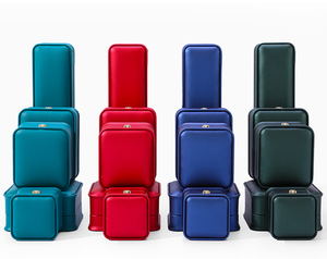 Chất Lượng Cao Vương Miện Nút Hộp Đồ Trang Sức Bán Buôn Đồ Trang Sức Nhẫn Hộp Mặt Dây Chuyền Vòng Đeo Tay <span class=keywords><strong>Bangle</strong></span> Vòng Cổ Trang Trí Bao Bì Hộp - Product Image 1