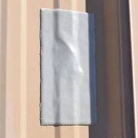 Patch de réparation permanent auto-adhésif activé par la lumière UV, renforcé de fibre de verre, pour trous de conteneurs