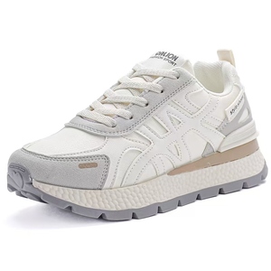 Femmes printemps été sportif grosses <span class=keywords><strong>baskets</strong></span> hauteur augmentant YZ EVA semelle intermédiaire chaussures d'entraînement fermeture à lacets respirant Wedge - Product Image 3