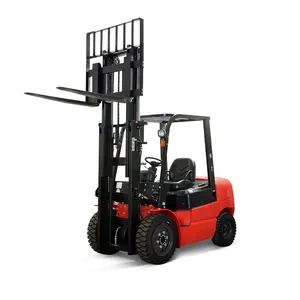 Diesel Powered Forklift 2.5tons Heavy 4 Wheel Diesel Forklift Trucks High Quality Diesel Forklift