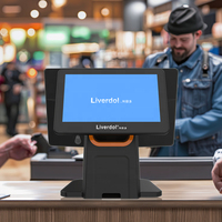 Terminal POS Serial USB con CPU Intel, Pantalla Táctil Capacitiva de 10 Puntos, Wi-Fi 6, Bluetooth 5.2, Windows/Android, para Comercio Minorista y Restaurantes