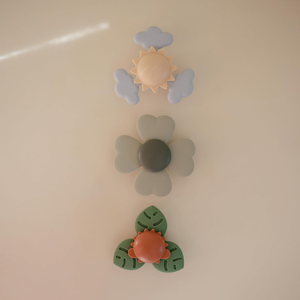 Lucky Design Trèfle à quatre feuilles Silicone Spinner Window Toy avec ventouse, Fidget Rotating Sensory Bath Toys - Product Image 2