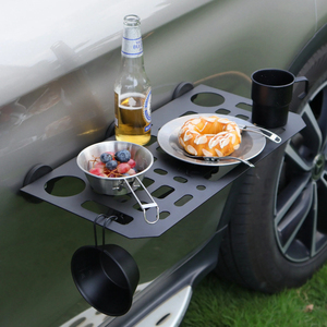 Pannello Magnetico Portatile 50x25cm per Trapano, Mensola Laterale per Auto 4x4, <span class=keywords><strong>Campeggio</strong></span> e Attività all'Aperto - Product Image 2