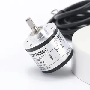CHBG-codificador fotoeléctrico ZSP3806 360PR, Codificador rotativo aumenta, ZSP3806 1000 ppr, 6mm, 24 voltz, contador roda, suporte
