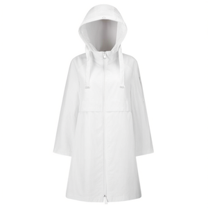 Cappotto Lungo in Cotone con Cappuccio HDJ per Donna, Taglie M-XL, Giacca Invernale Calda Casual con Zip Frontale, Tinta Unita, Taglie Forti - Product Image 2