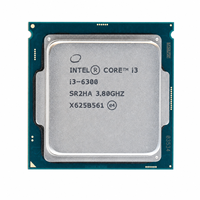 Processeur CPU de bureau I3-6300, 2 cœurs, 4 threads, 3,8 GHz, 4 Mo de cache, LGA1151, 14 nm, 51 W, DDR4