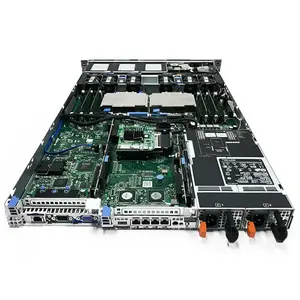 عروضات ساخنة سيرفر حاوية كمبيوتر مستعمل من Intel Xeon طراز R610 R620 R630 1U PowerEdge Series