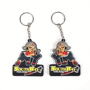Wholesale Promotional Pvc Keychains Custom Design High Quality Pvc Keychain Personalised Pvc Key - Product Image 3