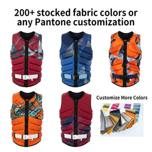 <span class=keywords><strong>Gilet</strong></span> de sauvetage OEM 50N pour le surf et les sports nautiques, jet-boat, ski nautique, <span class=keywords><strong>gilet</strong></span> de sauvetage en néoprène hautement extensible avec protection en mousse - Product Image 3