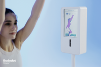 Système de suivi de performance athlétique intelligent Bodydot Fitness AI BDF1000 en alliage d'aluminium, pliable et flexible pour l'entraînement