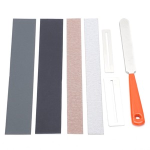 Kit di Strumenti per Liutaio per la Riparazione della Tastiera della <span class=keywords><strong>Chitarra</strong></span>: <span class=keywords><strong>Accessori</strong></span> per Pulizia, Lucidatura e Livellamento - Product Image 1