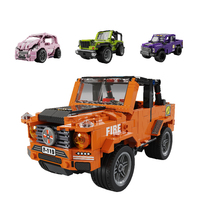 Véhicule tout-terrain télécommandé MOC Big G, ensemble de blocs de construction pour enfants de 5 à 7 ans, plastique ABS, HK Inno, vente chaude