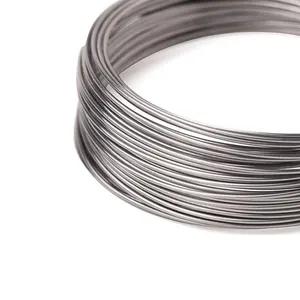 Paslanmaz çelik tel, tek askılı kolye yumuşak ve sert çelik tel iyi fiyat 1/2/3/4/5 Mm kaynak teli