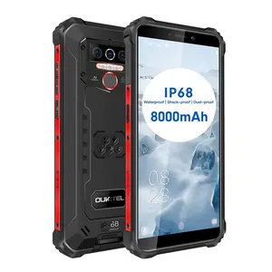 OUKITEL WP5 IP68防水5.5英寸手机低价4gb + 32gb 8000毫安电池手机4g智能手机
