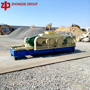 Doppelwalzenbrecher Max. 300 TPH Zahnwalzenbrecher mit PLC & AC-Motor für Stein- und Erzbewirtschaftung Chinesischer Lieferant - Product Image 1