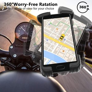 Soporte de Bicicleta Ajustable con Rotación de 360 Grados, Absorbente de Impactos, Compatible con Manillares de Bicicleta y Motocicleta - Product Image 5