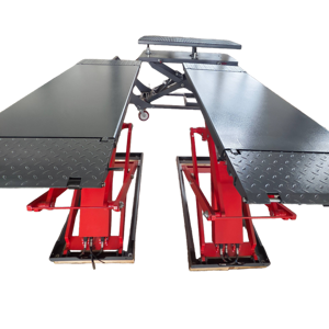 Elevador de Tijera Ultra Delgado y de Perfil Bajo para Autos, Elevador Hidráulico Portátil para Taller Mecánico - Product Image 1