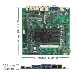 Oem Eip Çok Satan ITX-7380 I3 6100U Anakart, Intel Skylake <span class=keywords><strong>DDR3</strong></span> LGA1151, Ofis Ev Oyun Kullanımı için Kompakt Tasarım - Product Image 3