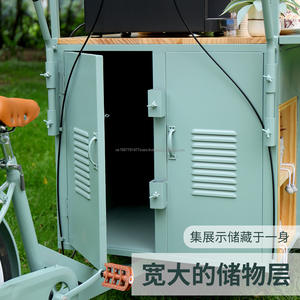 Remorque alimentaire mobile personnalisée neuve, chariot à hot-dogs, chariot à pizzas, restauration rapide, restaurants, boutiques de snacks, acier galvanisé - Product Image 5