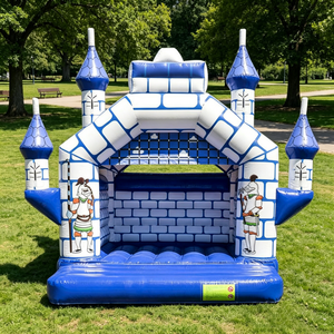 <span class=keywords><strong>Château</strong></span> gonflable médiéval pour enfants, en PVC, pour location événementielle - Product Image 3