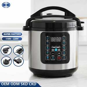 Olla a Presión Eléctrica Multifuncional de Acero Inoxidable de 6L, Directo de Fábrica, Económica - Product Image 1