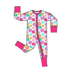 Bambus-Pyjamas Versandfertig Kinder-Hersteller Maßgeschneiderte Baby-Strampler Pyjamas Kinderkleidung Bambus-Bekleidung Mystery Box/Überraschungsbox - Product Image 3