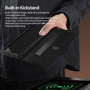 Funda NILLKIN Business Aoge Series Vintage de Cuero con Ranuras para Tarjetas y Soporte para <span class=keywords><strong>Samsung</strong></span> <span class=keywords><strong>Galaxy</strong></span> Z Fold 7 5G con Ranura para Lápiz - Product Image 3