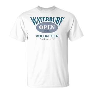 Camiseta Waterbury Open Volunteer 1996, camiseta de golf para hombre, de algodón, manga corta, informal, para todas las estaciones - Product Image 1
