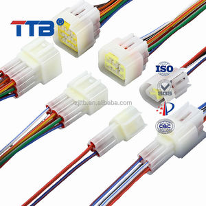 2.3 הרכב עמיד למים מחבר 6p רכב חשמלי מחבר חיווט מסוף 3-חור זכר נקבה תקע תקע חוט - Product Image 1