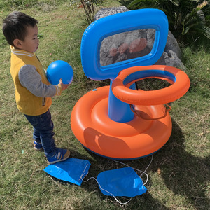 Inflatable Basketball Hoop For Kids Water Pool Toy Floating Swim Game Equipment - Product Image 2
