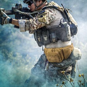 Tactical Fanny Pack Concealed Carry Pouch <strong>Holster</strong> Outdoor Waist <strong>Molle</strong> EDC Bag - Product Image 6