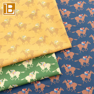 BILU 2026 Tela de Algodón 100% Tana Lawn con Estampado de Caballo del Zodiaco, Diseño Novedoso, para Ropa Infantil - Product Image 1