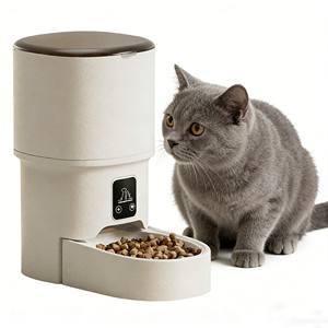 Distributeur automatique de nourriture pour animaux de compagnie à marque privée, Alimentador Automático, Distributeur intelligent de nourriture pour animaux, Distributeur de nourriture pour animaux ultra silencieux, Bols et distributeurs pour animaux de compagnie - Product Image 1