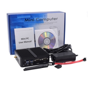 Computador de mesa industrial, atacado de fábrica, sem ventilador, computador de desktop industrial, j4125 j6412 <span class=keywords><strong>ddr4</strong></span> win10 iot, mini pc 4k, vesa, monte e trilho din - Product Image 6