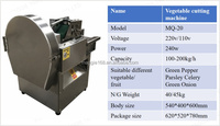 Máquina Cortadora de Vegetales de Funcionamiento Estable, Corte Automático para Cebolla, Cebollino, Puerro, Apio y Perejil