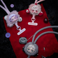 Offizielles Geschäft Skulll Panda Sie Haben Mich Gefunden Serie Telefon Lanyard Blind Boxen Schlüssel Bund Sammler Spielzeug Home Decorations Geschenke