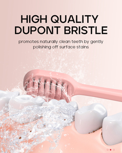 Brosse à dents électrique sonique Seago OEM, économique, mince, fonctionnant sur piles, étanche IPX7, avec couleur élégante pour adultes. - Product Image 2
