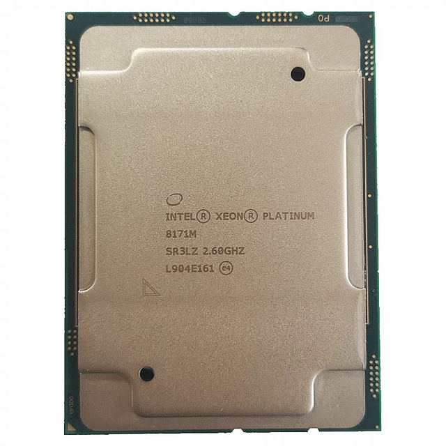 For for Xeon Platinum 8171M Used Server CPU 26 Cores 52 Threads 2.6 GHz 15MB L3 Cache LGA 3647