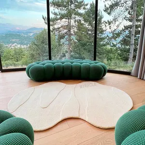 넓은 지역 러그 라운드 수제 러그 3D 터프트 카펫 벽 바닥 매트 호텔 러그 맞춤형 카펫 판매