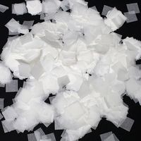 Confettis en papier ignifuge carré blanc personnalisé de 1 cm, 1 kg pour célébration de mariage