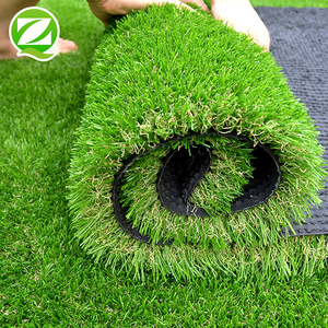 Tapis de jardin synthétique extérieur L001, gazon artificiel vert, hauteur de pile 20/30/40mm, 16800 points/m² - Product Image 5