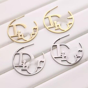 Pendientes de Diseño de Lujo en Oro de 18k para Mujer, Joyería de Moda con Forma de Lágrima - Product Image 5