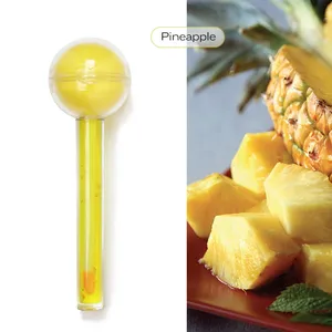 Huile à lèvres magique personnalisable MLM Ph Color Change, baume à lèvres fruité 2-en-1 en forme de boule, gloss hydratant brillant au design sucette - Product Image 2