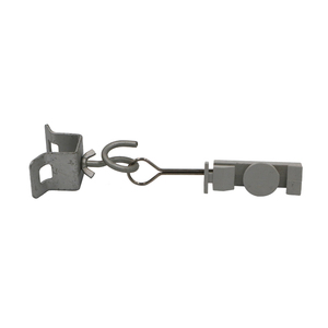 Support de câble pour panneaux de Fiber <span class=keywords><strong>optique</strong></span>, crochet FTTH en acier galvanisé, attache ajustable, tracteur de fixation par Tension, NF-653-C - Product Image 1