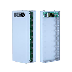 8 Packungen <span class=keywords><strong>18650</strong></span> Power Bank Gehäuse PD18W mit LCD-Display Leicht zu transportieren - Product Image 2