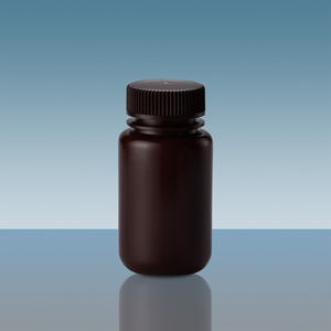 Botella de Reactivo Redonda de Boca Ancha de Plástico HDPE Marrón de 60 ml, Marca Sun <span class=keywords><strong>Trine</strong></span>, a Prueba de Fugas, con Garantía de 3 Años - Product Image 1